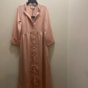 Tuckernuck Maxi Shirt Dress NWT